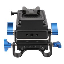 V Mount Battery Plate 7 Output V Lock Battery Plate Adapter For DSLR Camera NEW