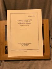 M. Bitsch 4 Variations