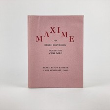 Henri duvernois maxime - henri, :