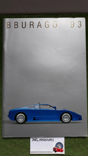 Catalogue burago 1993 - catalogue,