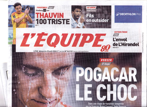 Journal equipe aout - l'equipe,