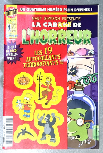 Les simpson cabane - bd, des