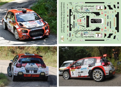 Decals citroën c3 r5 - citroën,