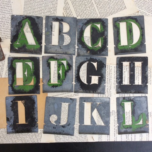 Lot lettres d - lot, 21