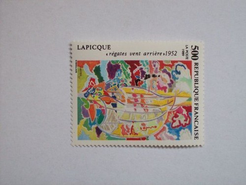 Timbre stamp lapique regates - stamp,