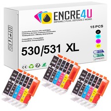 Lot de 15 cartouches d'encre