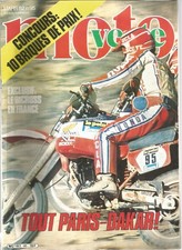 MOTO VERTE N°95 DAKAR /LES 80