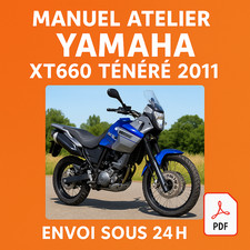Manuel Atelier Yamaha XT 660 Ténéré 2011 Revue Technique Moto RMT CD PDF