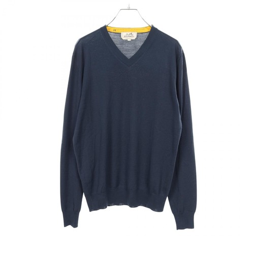 Pull tricoté hermes col s - hermes,