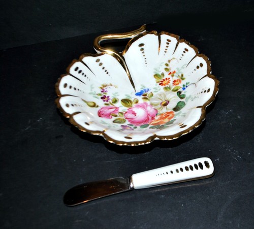 Limoges beurrier porcelaine - limoges,