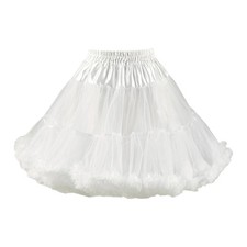 Jupon Court En Tulle à Crinoline Pour Femme, Idéal Pour Une Soirée