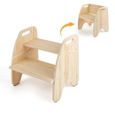 Marche Pied Enfant Bois