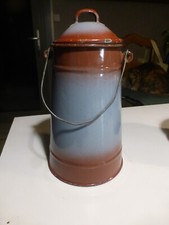 Ancien Pot À Lait Tôle
