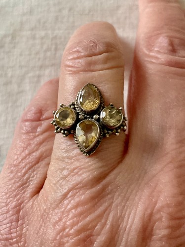 Ancienne bague argent massif - bague,