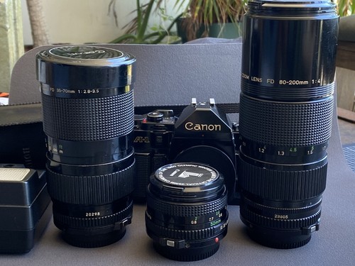 Canon boîtier 50mm - a1, +