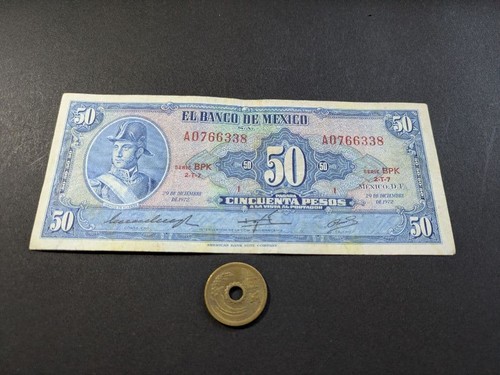 Billet pesos mexique - billet, 50