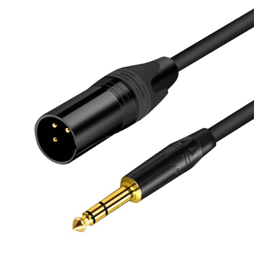 Trs male stereo to xlr - 1/4",