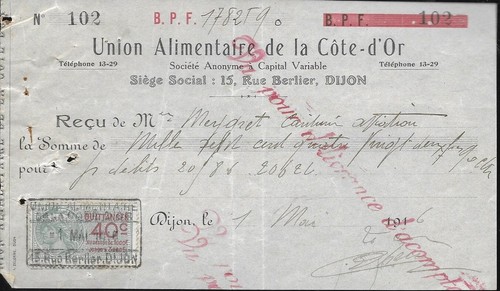 Timbre fiscal sur facture - timbre,