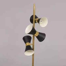 Lampadaire en laiton de style