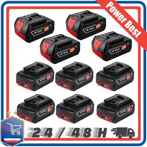 10x 18v 0ah pour bosch - 10x,