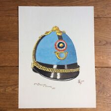 Aquarelle Chasseur à Cheval