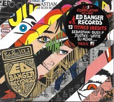 CD 14T ED BANGER RECORDS SEBASTIAN/JUSTICE/DJ MEHDI/UFFIE/BUSY P/MR OIZO NEUF
