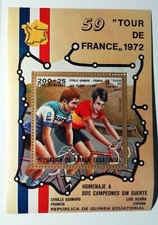 GUINEE CYCLISME CYRILLE GUIMARD LUIS OCANA 1972 NEUF**  MNH ch207