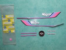 Lot autocollants Peugeot 103 Vogue rose neuf ancien stock