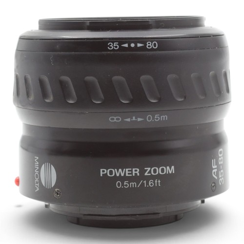 Minolta power zoom objectif - af,