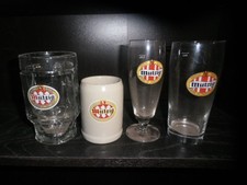 BIERE 2 VERRES ET 2 CHOPES