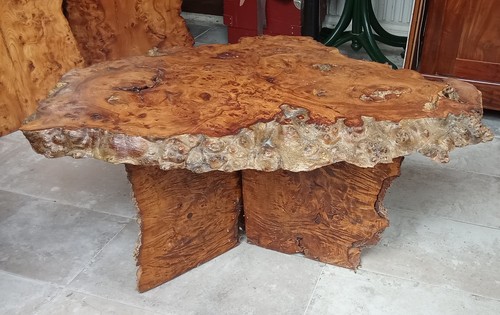 Ancienne table basse meuble - ancienne,