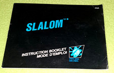 Notice Nintendo NES  Slalom