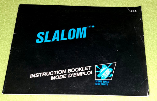 Notice nintendo nes slalom - nes,