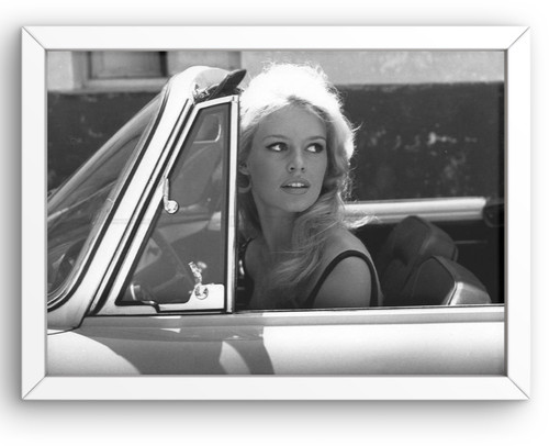 Brigitte bardot framed photo - brigitte,