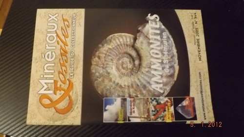 Revue mineraux fossiles - mineraux, &