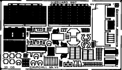 Eduard 35135 photodecoupe - eduard,