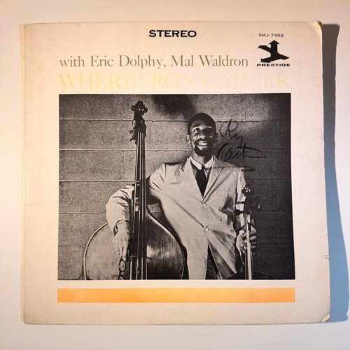 Ron carter autographed jazz - ron,