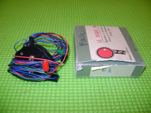 Disque rouge contacteur - disque,