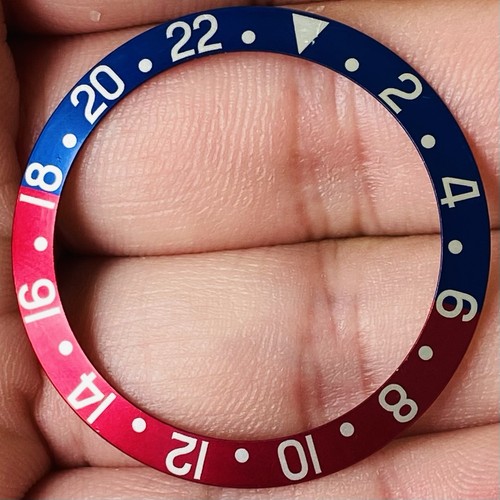 Rolex pepsi insert - pepsi, font