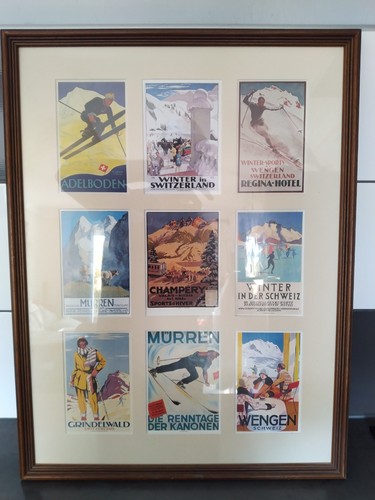Cadre anciennes affiche - cadre,