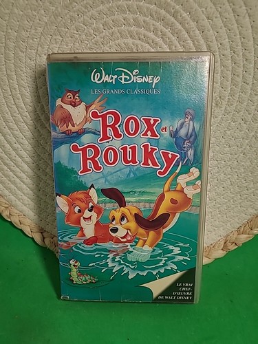 Vhs walt disney - walt, rouky