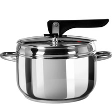 Autocuiseur En Acier Inoxydable 5 Ou 7 Litres Pour Induction Gaz