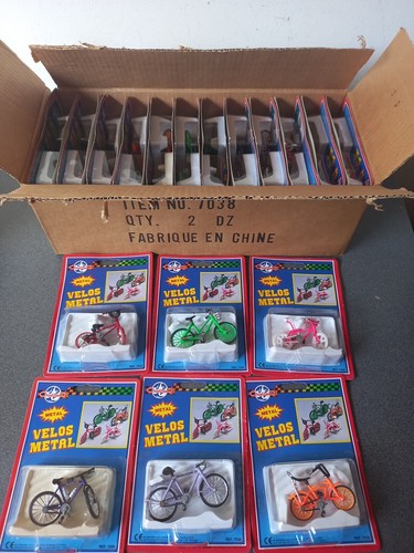 Lot velos miniatures métal - lot, 24