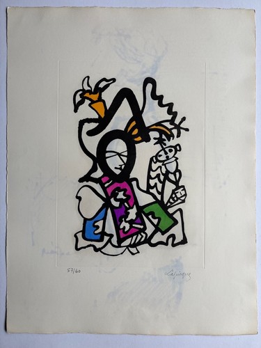 Lapicque charles gravure 1971 - gravure,