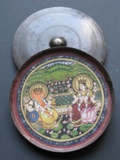 Peinture miniature miroir, Inde