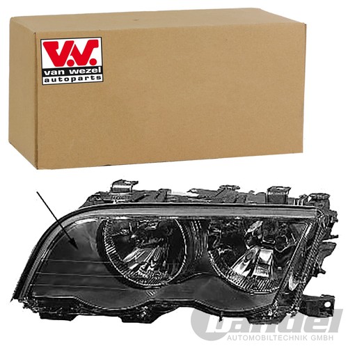 Van wezel phare gauche - van, h7/h7