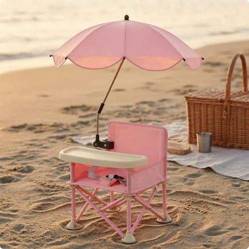Chaise haute pliante portable
