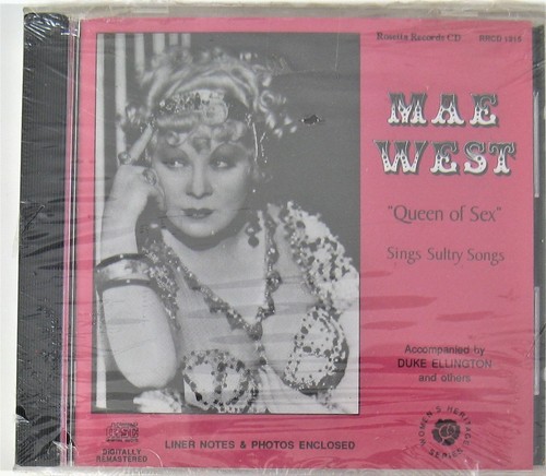 Mae west sings sultry - "sings,