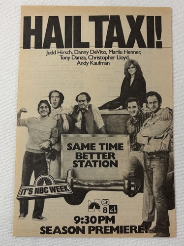 1982 nbc hail taxi - 1982, tv