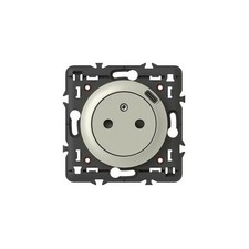 Legrand 068427 Prise Surface Céliane 2P+T - 16A + chargeur USB Type C - Titane